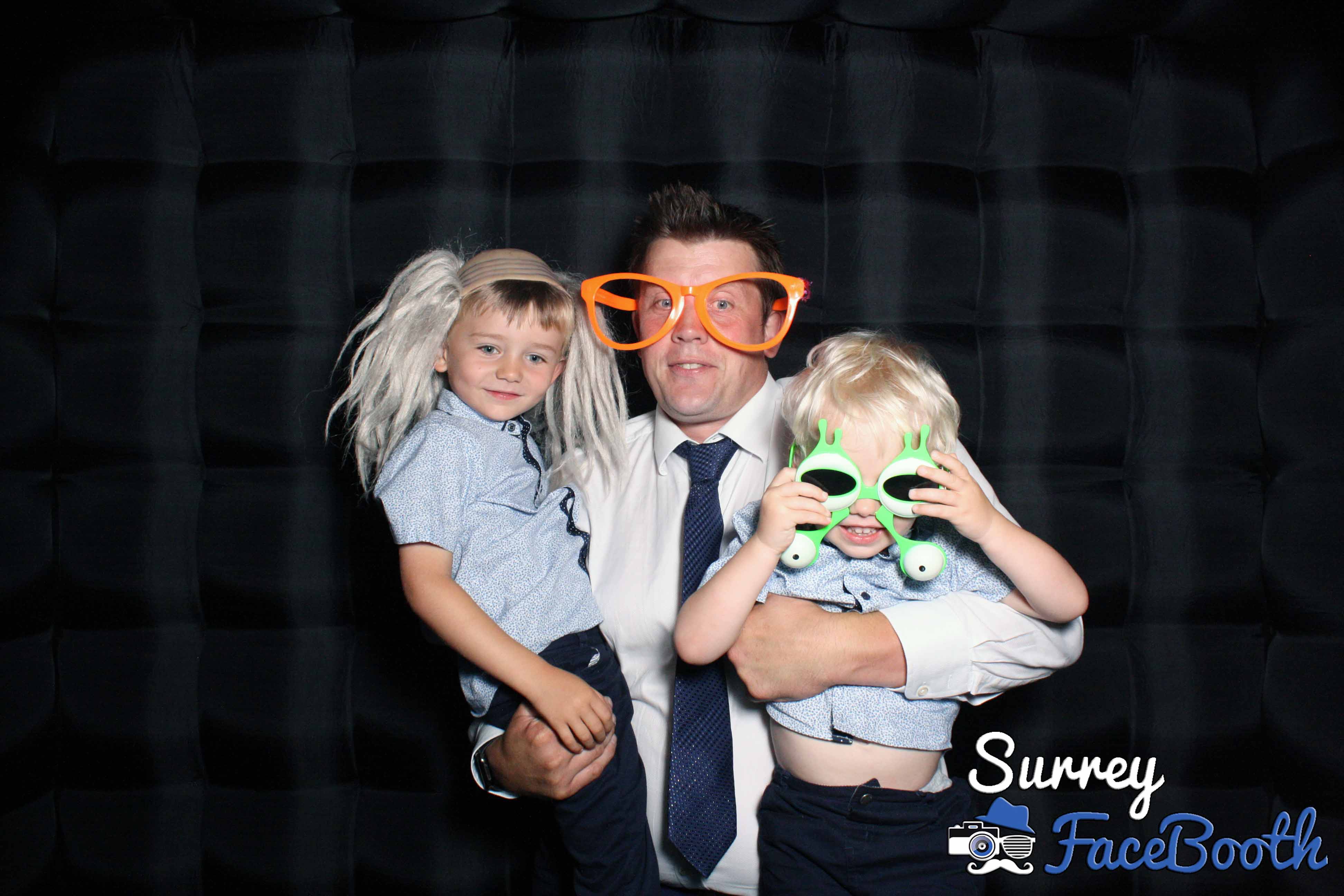 Lisa & Tim's Wedding | View more photos from the event at galleries.surreyfacebooth.co.uk/u/Surrey-FaceBooth/Lisa-Tims-Wedding